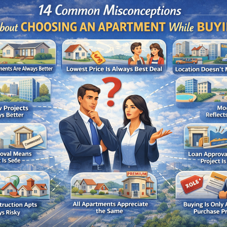 14 Common Misconceptions About Choosing an Apartment While Buying
