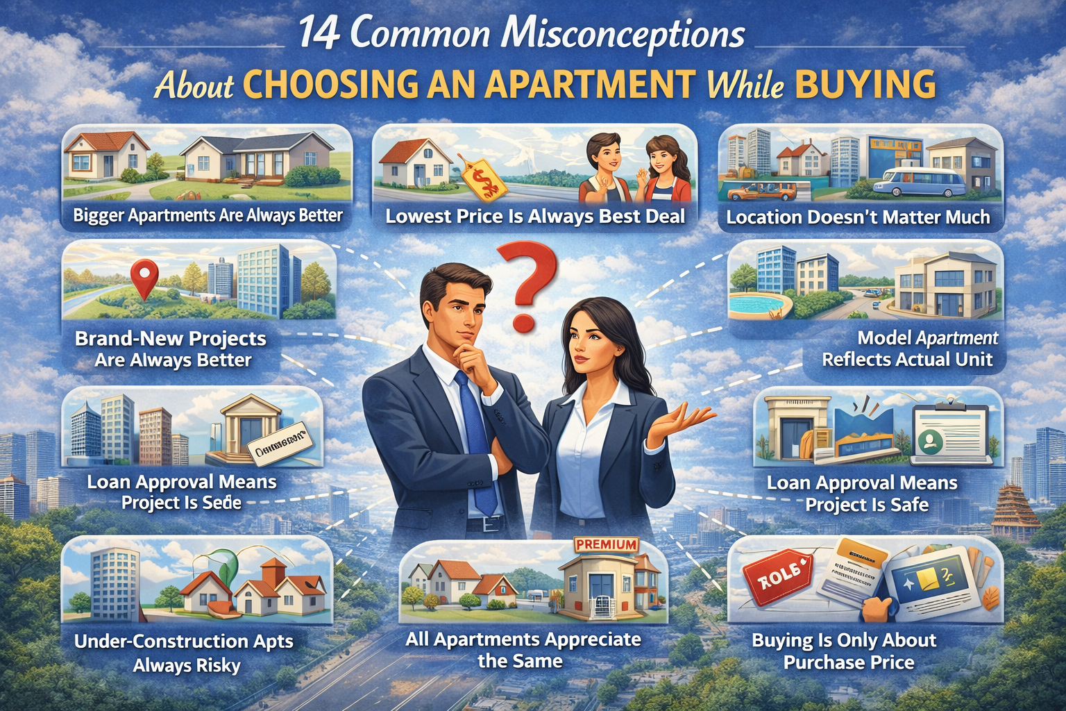 Misconceptions About Choosing an Apartment While Buying