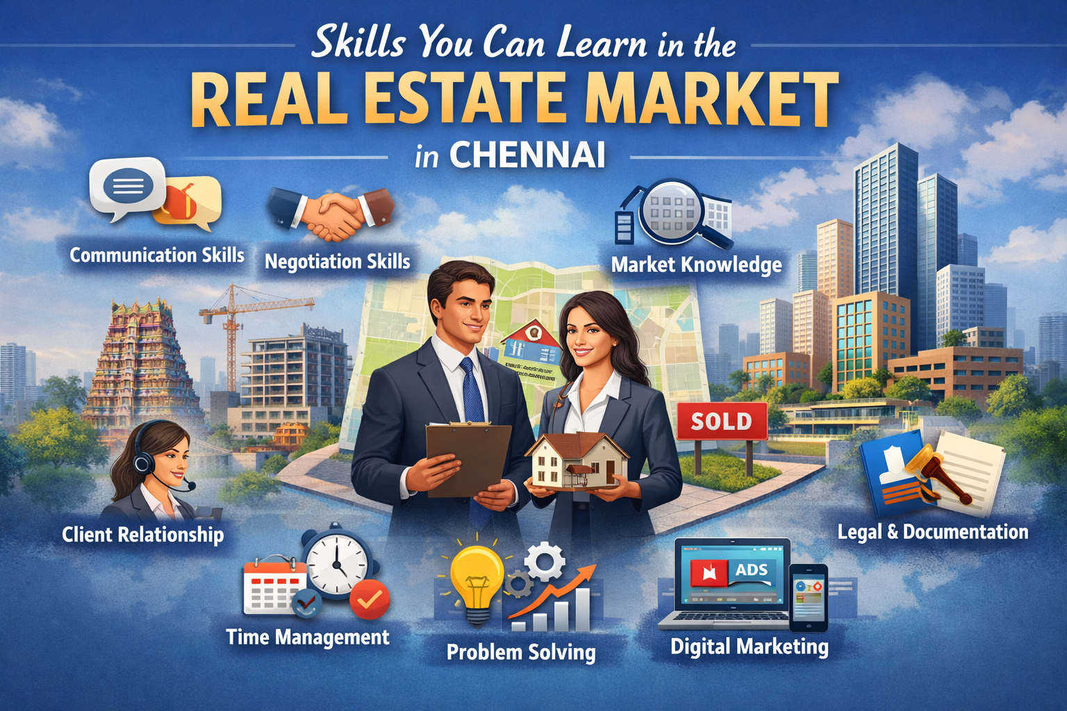 Skills That You Can Learn In The Real Estate Market