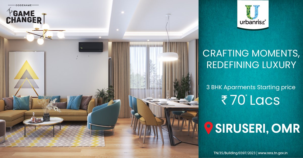 2bhk for sale at siruseri