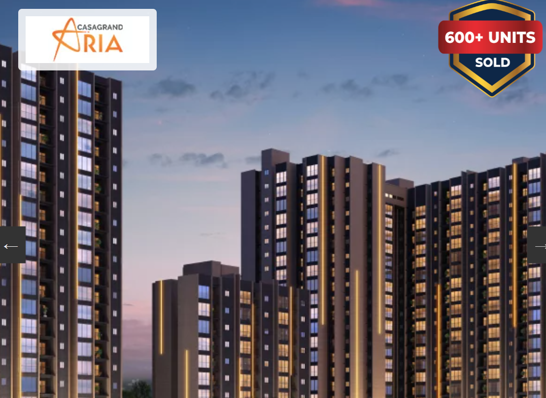 casagrand aria Casagarand Aria