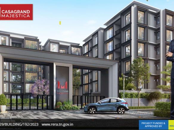 casagrand majestica 2bhk for sale