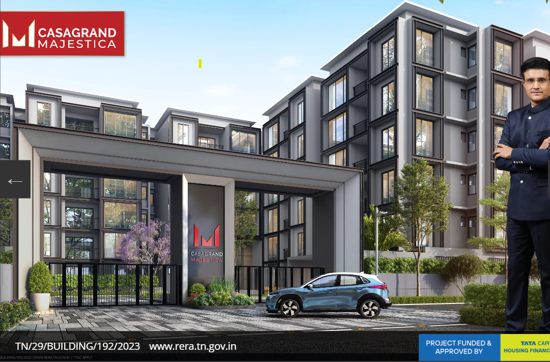 casagrand majestica 2bhk for sale