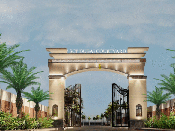 scp dubai courtyard villa